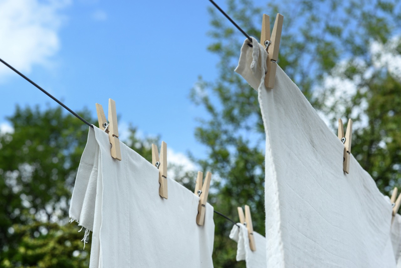 Washing and drying fabric